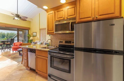 Princeville Condo | Hanalei Hideaway-Oceanfront, Mtn & Waterfall Views, Top Floor, No Stairs