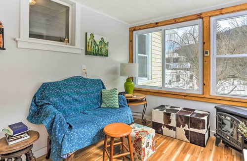Hancock House | Hancock Home w/ Sunroom, Patio & River Access!