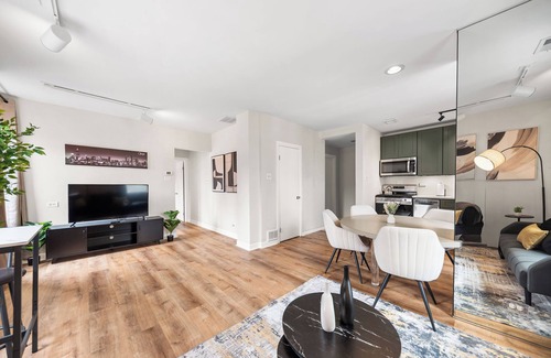 Near North Side Apartment | Hancock Lookout Steps to Beach and Transit includes CHI Views