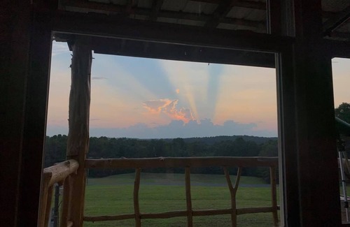 Fort Payne Cabin | Hand Built Tiny Cabin with beautiful view.