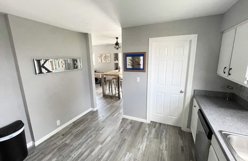 Oshkosh House | Hang out at The Hangar! Newly remodeled, beautiful home, fully furnished.