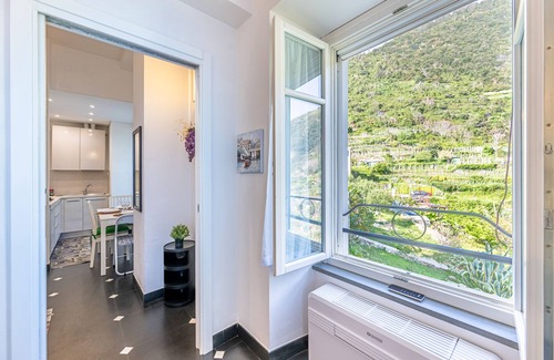 Corniglia Apartment | Hanging Garden with Air Conditioning