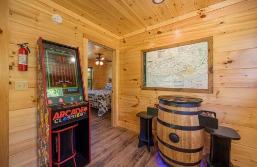 Cosby House | Happy Hideout, country livin with great mountain views, hot tub, arcades, fire pit, pets ok with fee