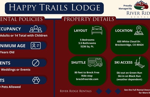Warrior's Mark West House | Happy Trails Lodge: Stunning Home w/ Hot Tub, Mountain Views, Ski Access