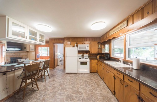 Gilbertsville House | Harbor House! Steps away from Moors Marina, private dock, pet friendly