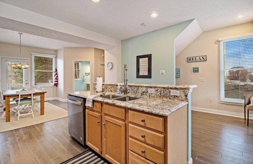 Manistee Condo | Harbor Village Townhouse at Park and Beach