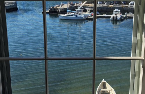 Rockport Condo | Harborfront House Directly on Rockport’s Quiet and Beautiful Old Harbor