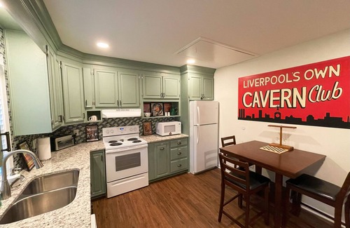 Helen House | Hard Rock Haus: pet-friendly 2-bed bungalow just a rollin’ stone from Helen!