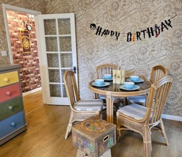 Leavesden Apartment | Harry Potter Hogwarts apartment