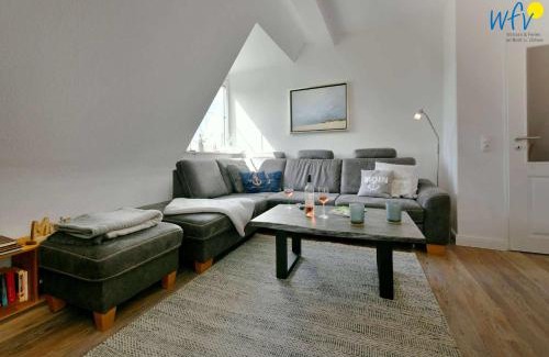 Wangerooge Apartment | Haus Dünenrose Ferienwohnung Strandläufer