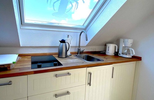 Helgoland Apartment | Haus Germania - apartment facing the island