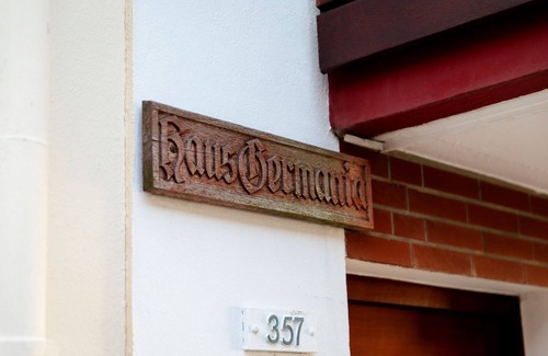 Helgoland Apartment | Haus Germania - apartment facing the island