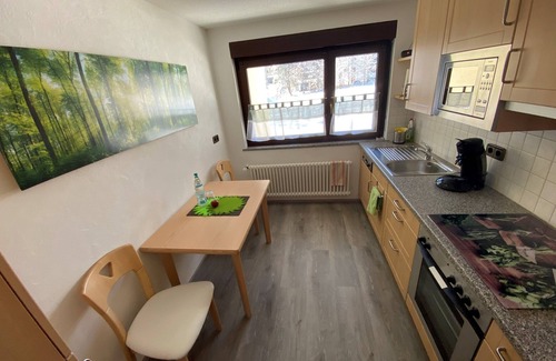 Hoechenschwand Apartment | Haus Hagenbucher in the center of Dorf am Himmel FEWO 1, with balcony