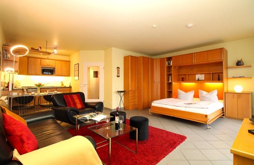 Ostseebad Kuhlungsborn Apartment | Haus Olymp WE 10: modern 1-room apartment close to the beach