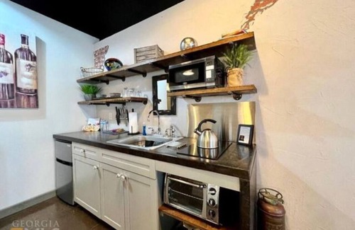 Demorest Apartment | Haven at Hazel ~ Downtown Studio, stylish and centrally located on the square.