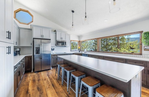 Hayden Lake House | Hayden Lakefront Retreat, Private Dock, Game Room, 3 Decks & Lake Views