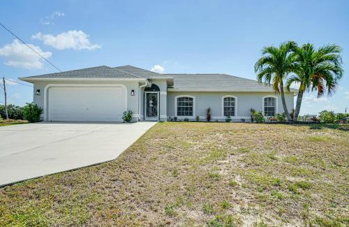 Trafalgar House | Heated Pool and Patio Canal-Front Cape Coral Home!