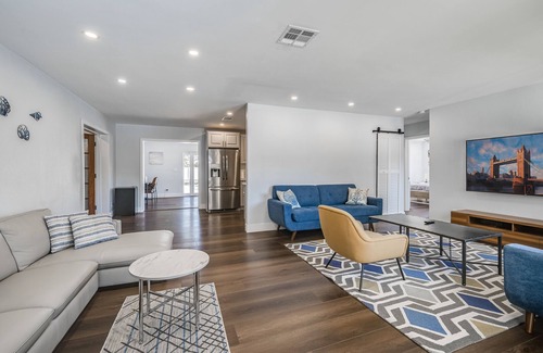 Harbor Village House | Heated Pool - FirePit - 1 Mile to Beach - Pets Ok