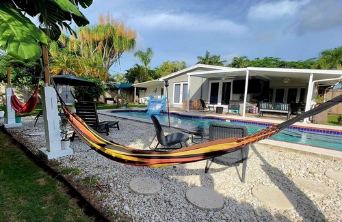 Cutler Bay House | Heated Pool House with Wi-Fi parking available BBQ GRILL