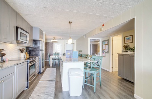 Midtown Ocean City Condo | Heated Pool + Views: Beachfront Ocean City Gem