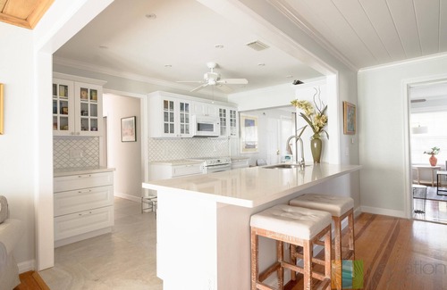 Del-Ida Park Historic District House | Heated Saltwater Pool, Spacious home, Close to Altantic Ave & Beach!