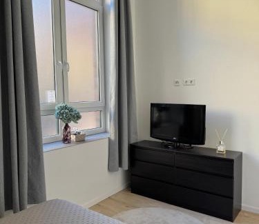 Oberbilk Apartment | Heaven Homes - Doppelzimmer mit eigenem Bad