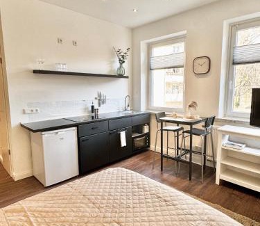 Oberbilk Apartment | Heaven Homes - Studio im Herzen von Düsseldorf