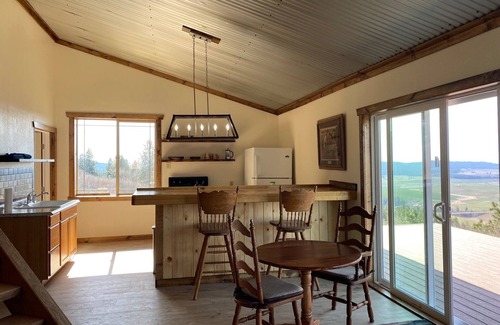 Desmet Cabin | Heavenly Hilltop Barndominium. Bring your horses!