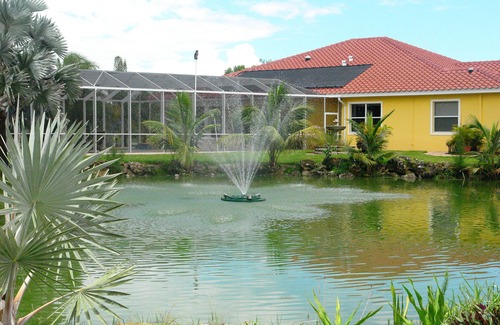 Bell Villa House | Heavenly luxury villa for adults on the peninsula framed by romant. lake