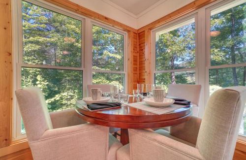 Helen House | Helen Retreat with Hot Tub, 2 Mi to Downtown!