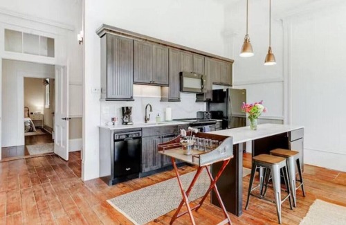 Galveston Condo | Hendley Market Lofts #202 Balcony