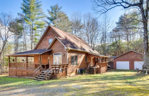 Hiawassee House | Hiawassee Vacation Rental with Grill about 9 Mi to Lake!