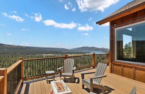 Castle Glen Estates Cabin | Hidden Haven Estate + Big Bear Lake Views + SPA