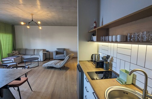Kazbegi Apartment | High Gudauri - Ski in ski out - loft with terrace