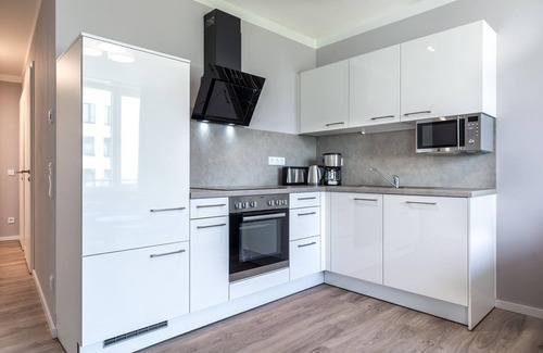 Alt-Travemunde/Ronnau Apartment | High-quality, modern apartment with loggia and spacious SPA area in the building