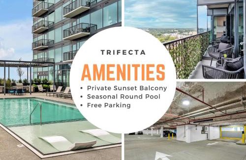 Glenwood South Apartment | High-Rise Apt Raleigh Free Parking & Sunset View 1