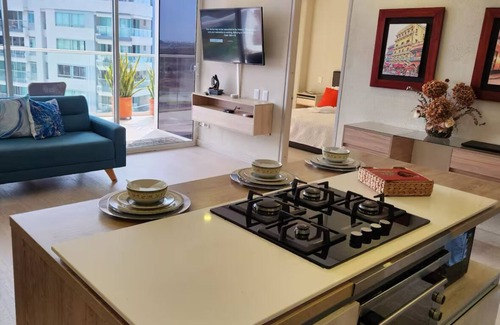 La Boquilla Apartment | High rise beach apartment with private patio jaccuzi