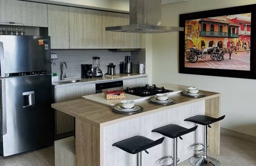 La Boquilla Apartment | High rise beach apartment with private patio jaccuzi