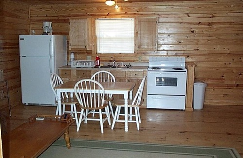 Mount Ida Cabin | High Shoals Cabins, Cabin 3. Cabin on the Ouachita River.