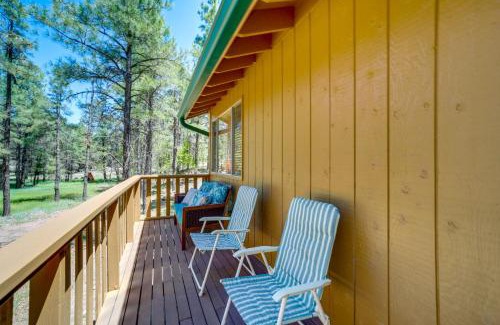 Happy Jack House | Hike and ATV Secluded Happy Jack Cabin with Deck