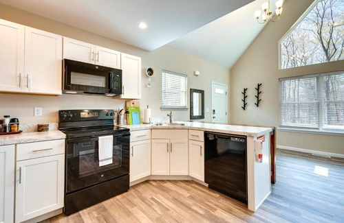 Locust Lake Village House | Hike and Ski Pocono Lake Home with Community Perks!