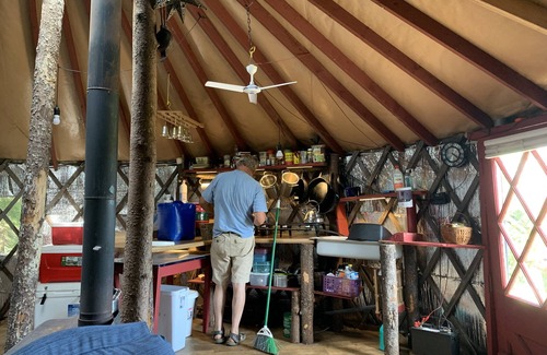 Orland House | Hike-In Yurt On Top Of Maine Mountain