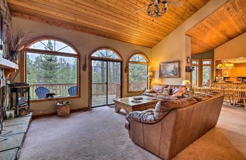 Fox Farm House | Hike, Ski, Fish Big Bear Lake Lodge with Deck