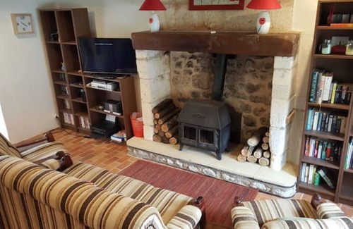 Grand-Brassac Other | Hillside Farmhouse With 12m x 6m Pool In Panoramic Countryside.