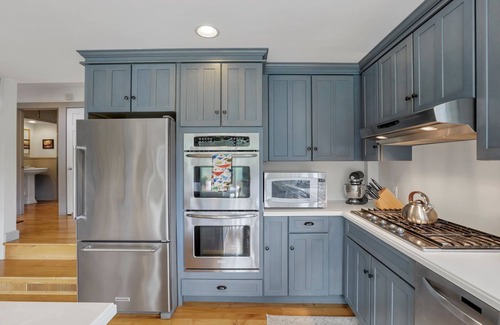 Logan House | Hillside haven on expansive grounds, heated pool, firepit, bocce court and more!