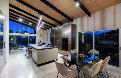 Studio City House | Hillside Luxury MidCentury Rejuvenation SpaRetreat. Views, Pool, Amenities.