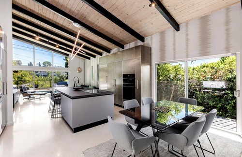 Studio City House | Hillside Luxury MidCentury Rejuvenation SpaRetreat. Views, Pool, Amenities.