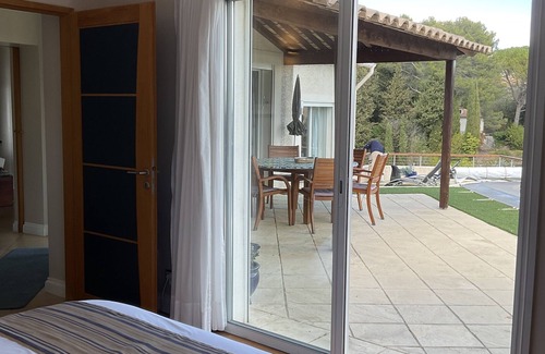 Montouliers Villa | Hillside villa with private pool, terraces and stunning views.