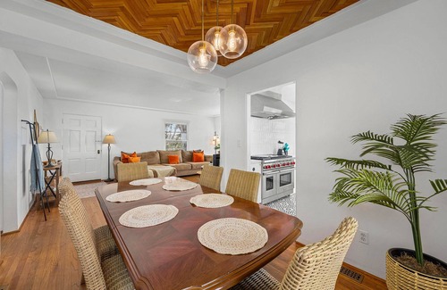 Point Loma Heights House | Hilltop hideaway with water view, alfresco courtyard, 1 mile to beach & OB Pier