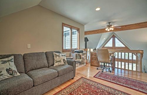 Dahlonega House | Hilltop Home with Panoramic Forest and Mountain Views!